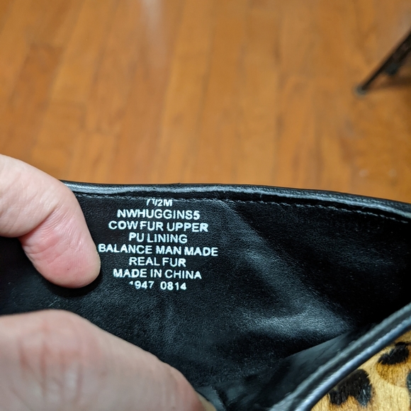 Nine West  leopard booties - Picture 4 of 5